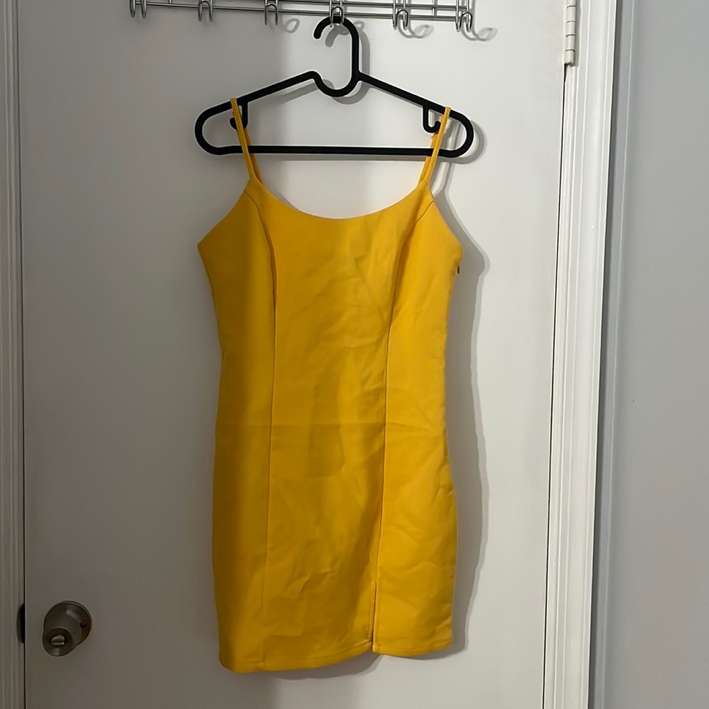 NWT Forever 21 yellow dress